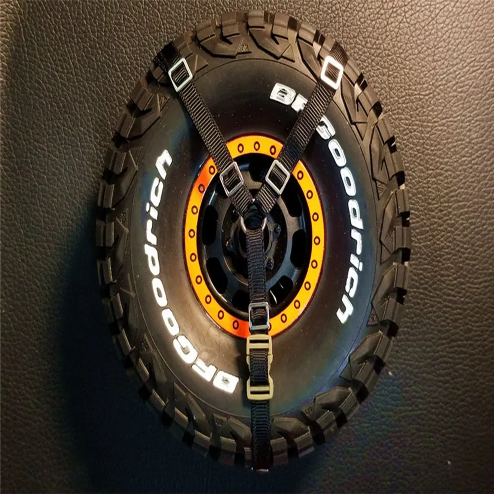 1 шт. RC автомобиль запасное колесо повязки анти-скольжение ремень веревка Пряжка