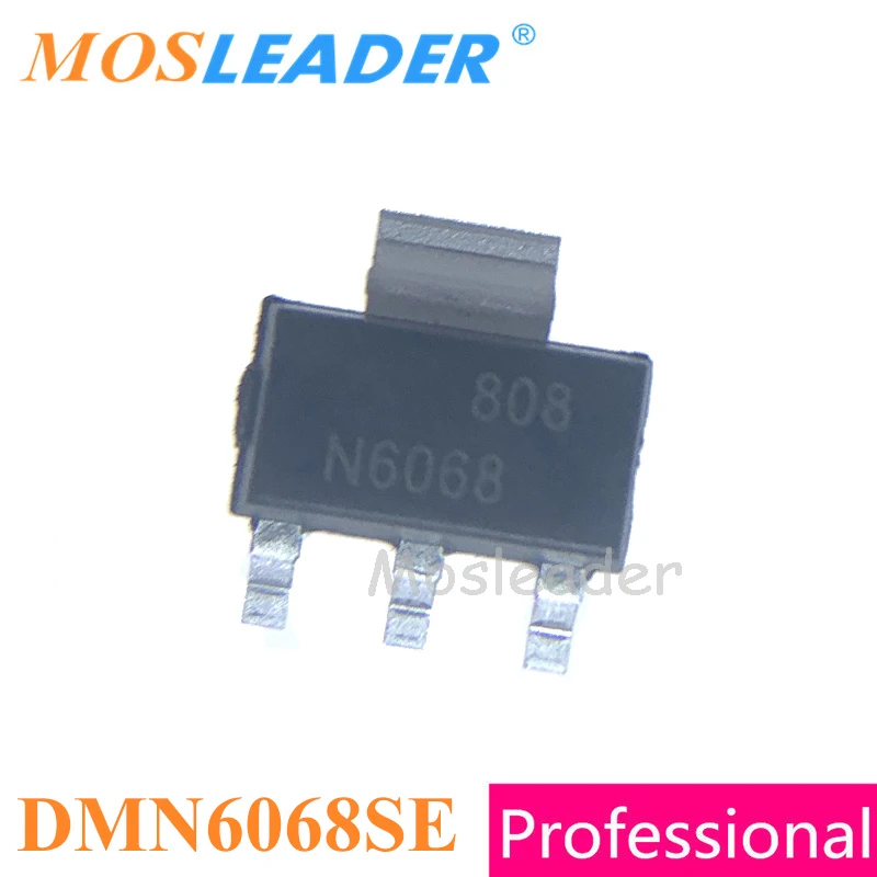 

Mosleader DMN6068SE SOT223 100PCS 1000PCS DMN6068 DMN6068S Made in China N-channel 60V 5.6A High quality