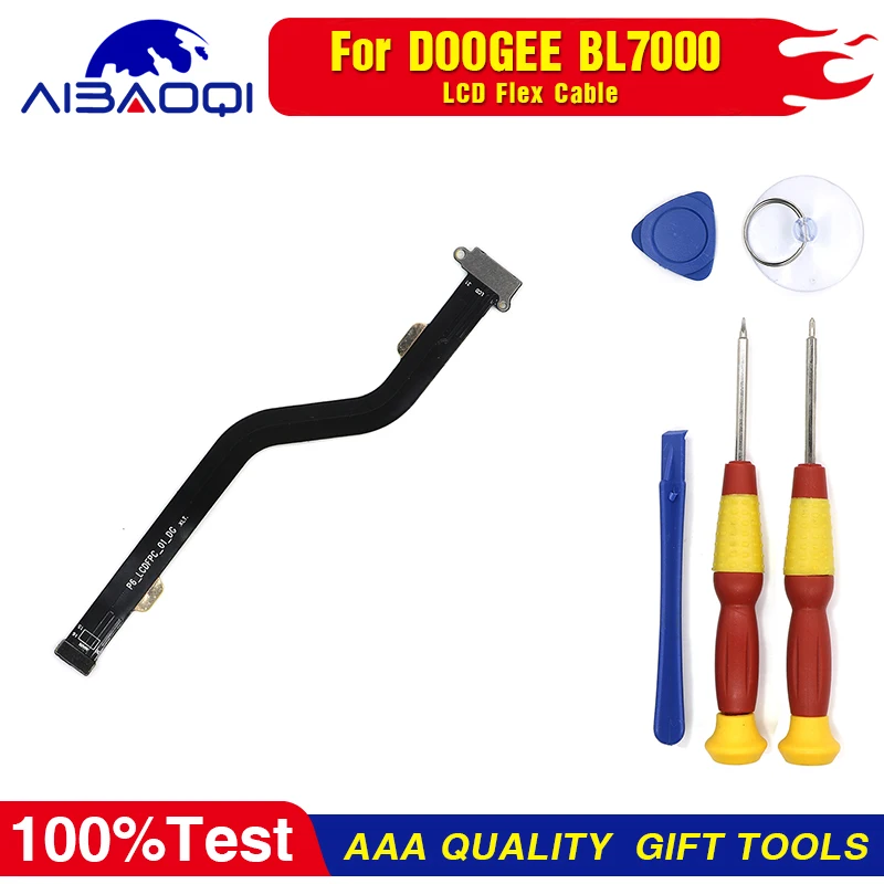 LCD Flex Cable Main FPC Connector Repair Accessories For DOOGEE BL7000 MTK6750T 5.5 inch phone Replacement Parts Free Tools |