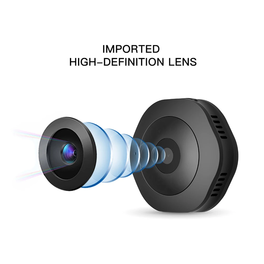 Мини камера ночного видения H6 1080P HD черный/белый видеорегистратор Wi Fi версия мини