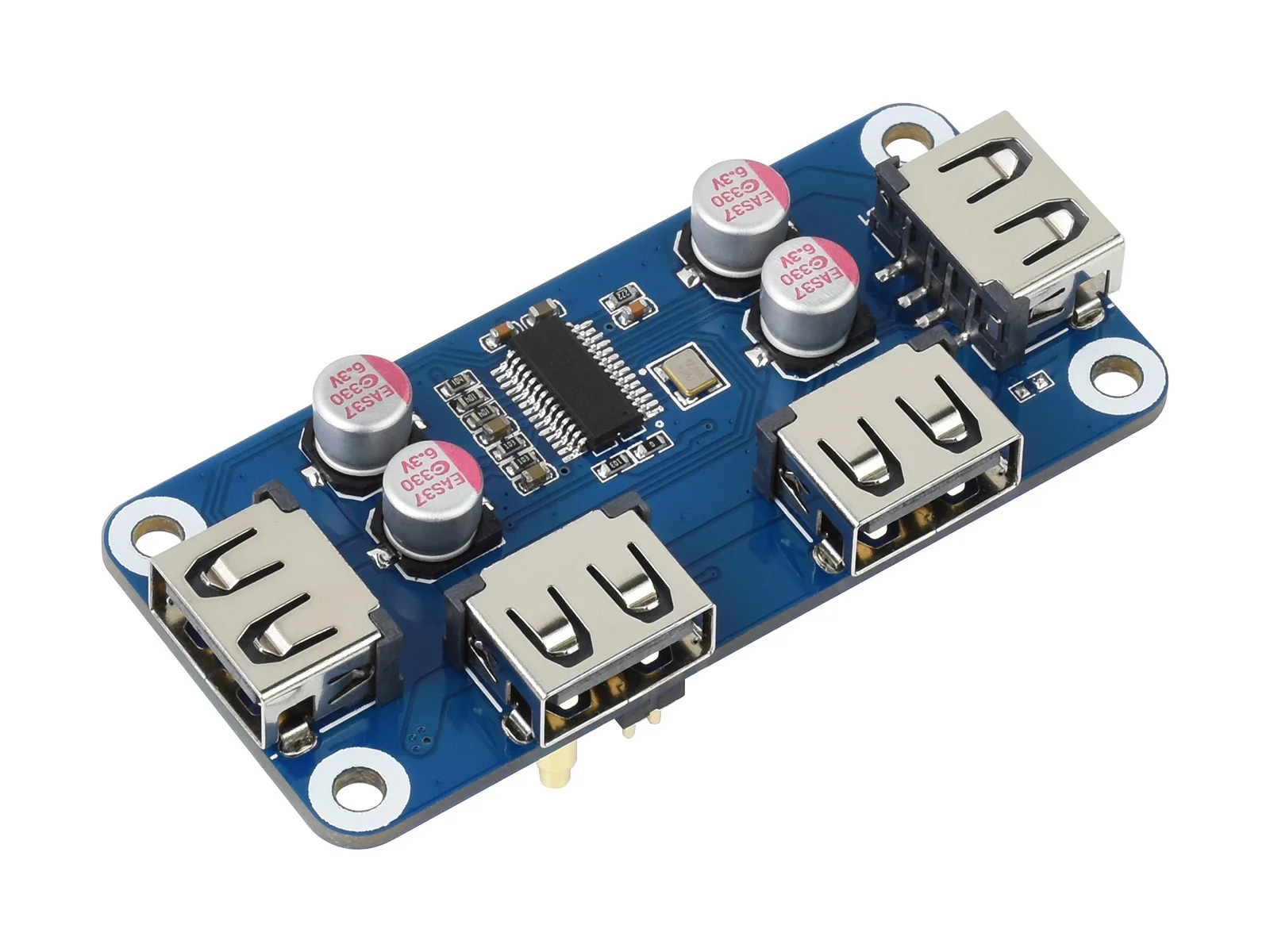 Комплект мобильного робота PicoGo на основе Raspberry Pi Pico ИК-обход препятствий