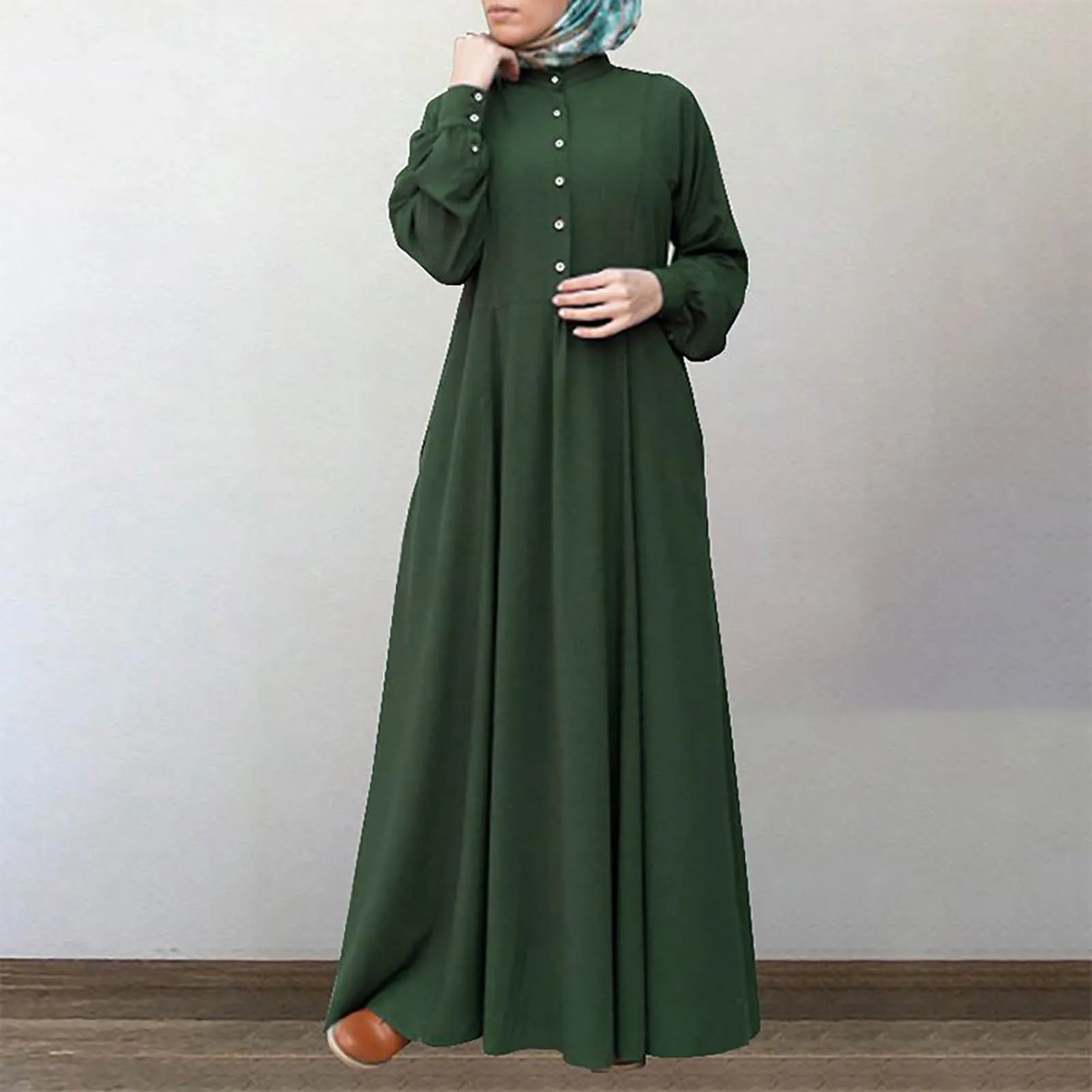 Мусульманское платье Рамадан одежда в мусульманском стиле женское ретро на
