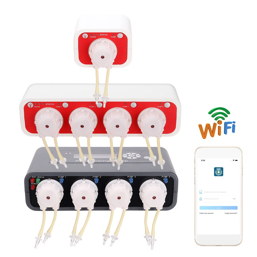 

Аквариумный автоматический насос Jebao DP4 DOSER2.4 с Wi-Fi
