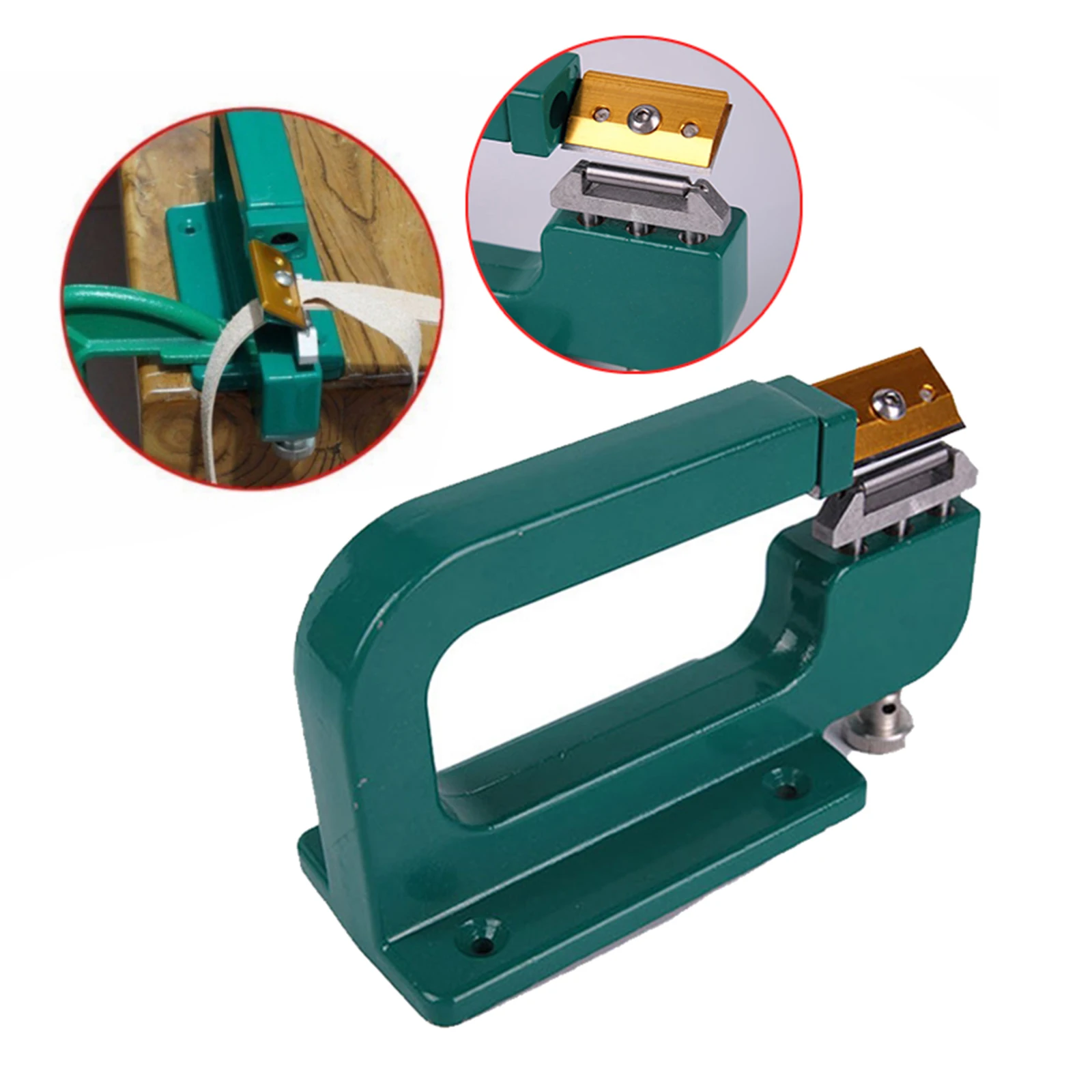 

Aluminum Leather Splitter Tool Paring Device Leather Skiver Peeler Leather Tool Sewing Mechine DIY Leathercraft Cutting Tool