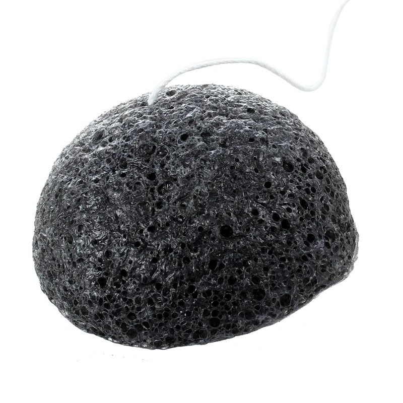 Konjac Подушечка для чистки лица Губка для мытья косметический спонж для умывания