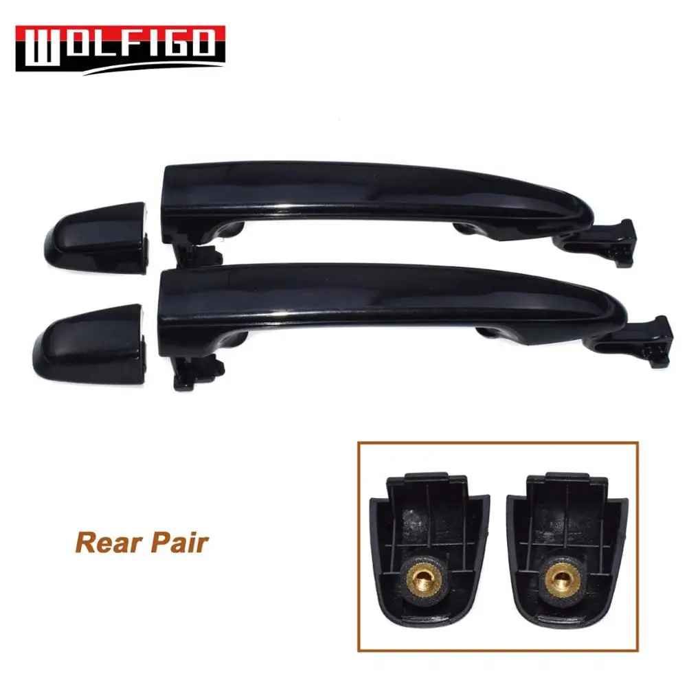 WOLFIGO набор 2 шт. для Toyota Sienna задние левые и правые раздвижные дверные ручки 6921308020