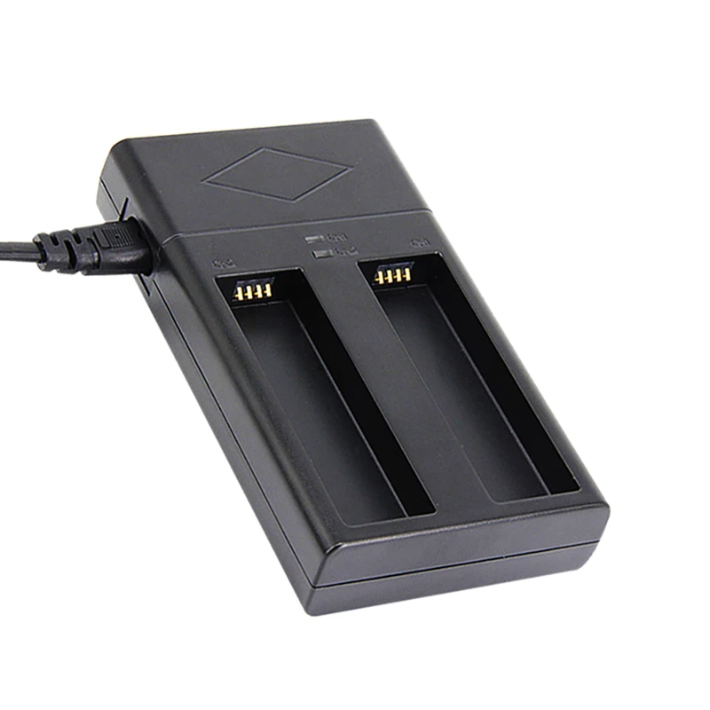 

Зарядное устройство для аккумулятора камеры, интеллектуальное зарядное устройство с двойной зарядкой для экшн-камеры DJI Osmo, быстрое зарядн...