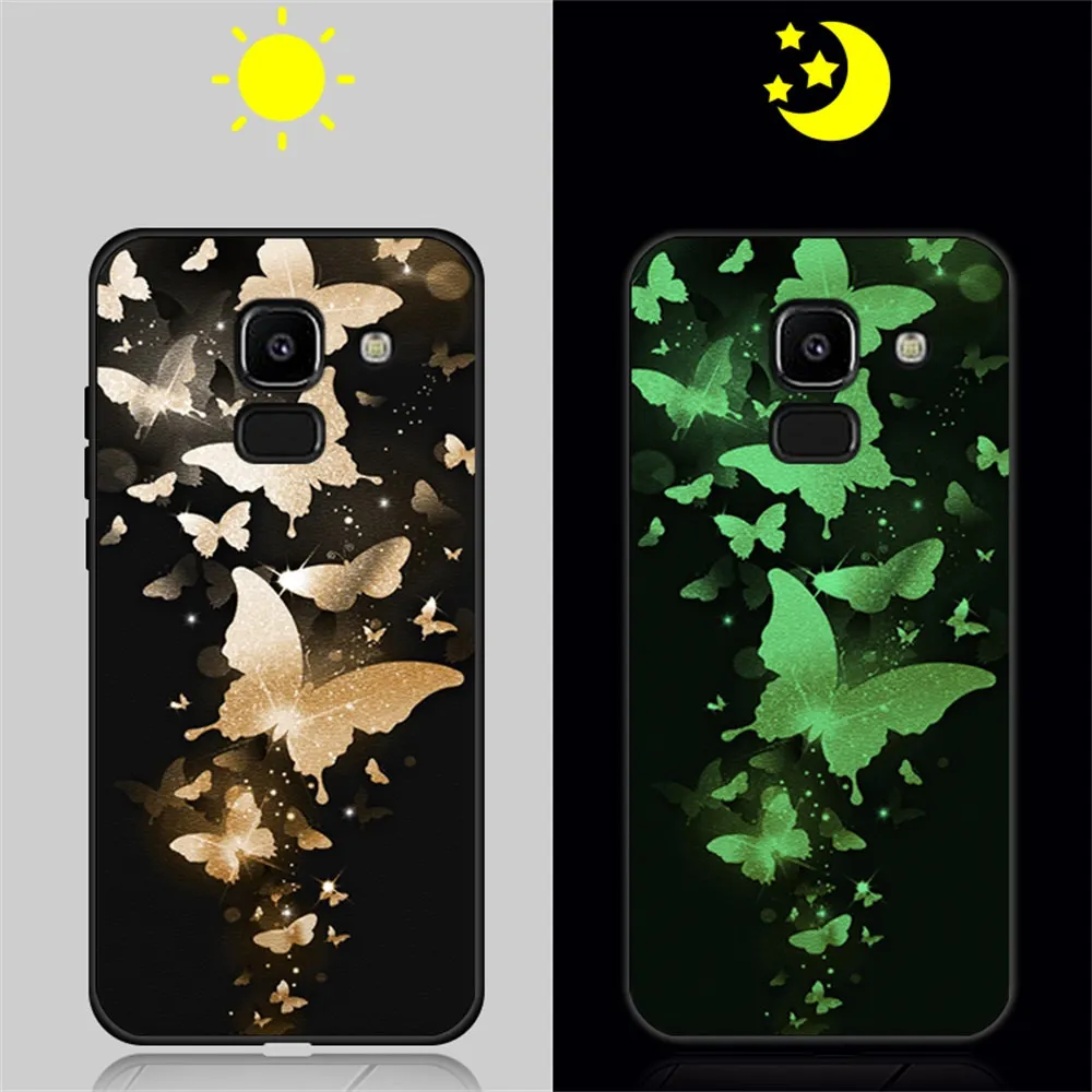 17 Светящийся чехол для samsung Galaxy A10 A20 A30 A40 A50 A60 A70 Крышка для samsung Galaxy A6 A7 A750 кожи Funda светящийся чехол - Цвет: 17