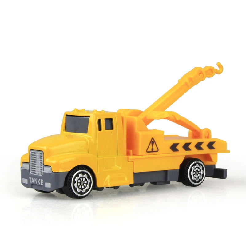 6 шт./компл. мини Diecasts автомобиль сплав строительный инженерный самосвал