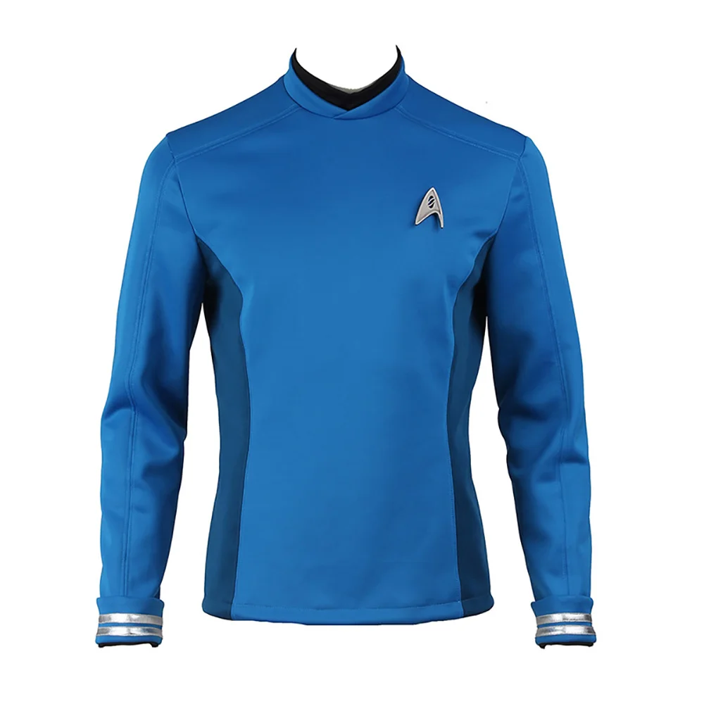 Кости костюм Звездный путь Beyond Косплей Leonard H. McCoy синий цвет|Костюмы из фильмов и