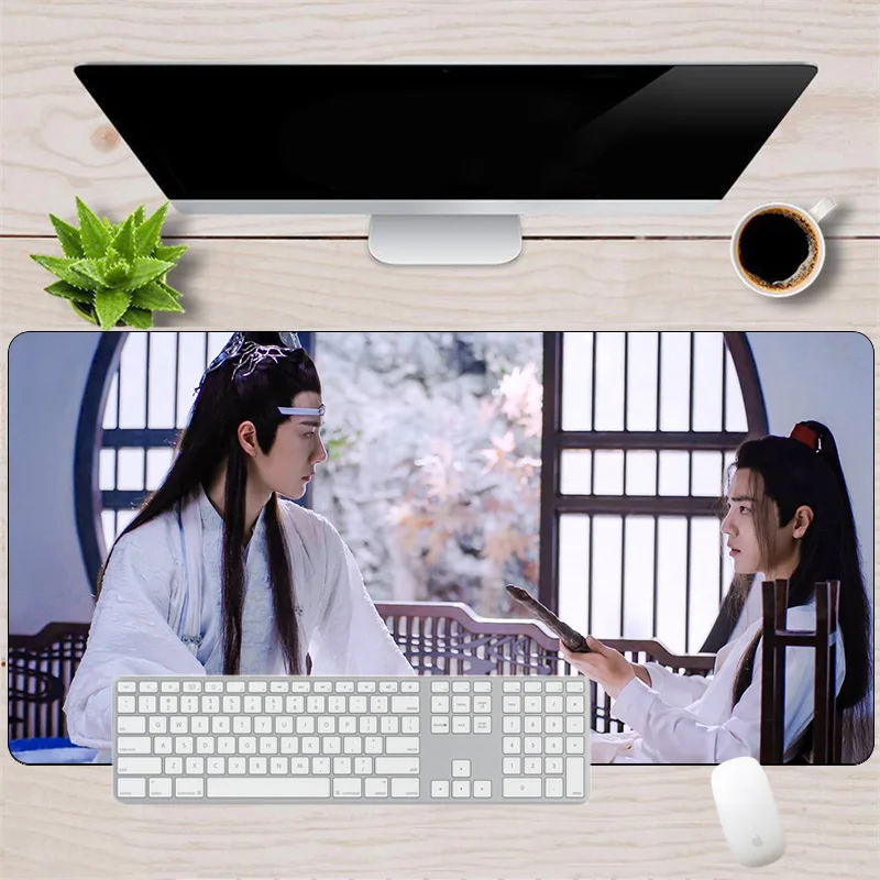 Неразобранный коврик для мыши wang yibo xiao zhan коврики компьютерной игровой гладкий