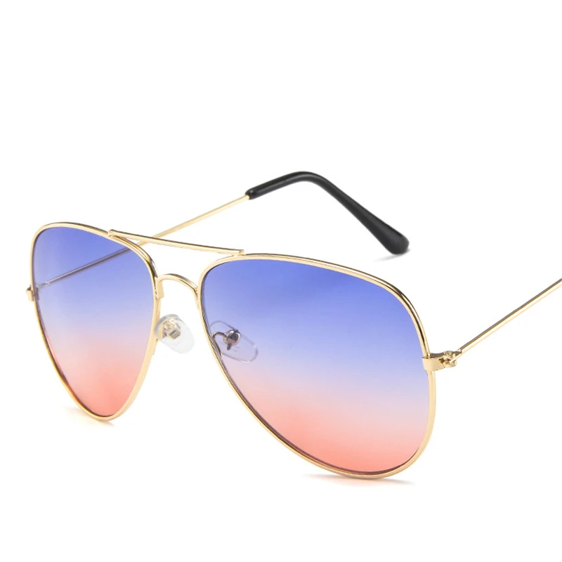 

2019 Fashion New Summer Pink Gradient Sun Glasses For Women Girls Mirror Sunglasses Womens Retro Shopping Vintage Sunglasses