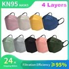 Маска Morandi Color FFP2 4-слойная защитная маска для лица респираторные маски FFP2Mask Корейская маска KN95 Mascarilla FPP2 Homologada FP2 FFP3 FFPP2