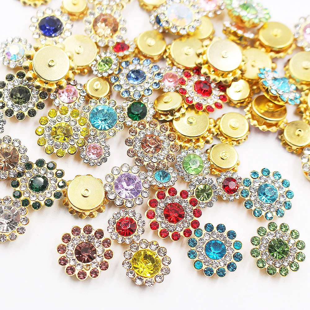 

Top Claw Rhinestones 20Pcs-100Pcs Glitter Crystals Stones Fabric Needlework Strass Crafts Gems Sewing Rhinestones for Clothes