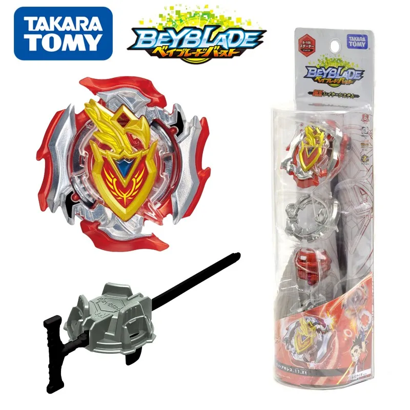B-105 стартовый Z Ахиллес 11 Xtend (с пусковым устройством)/Takara Tomy/Beyblade Burst/серия Cho-Z/Gasing/|