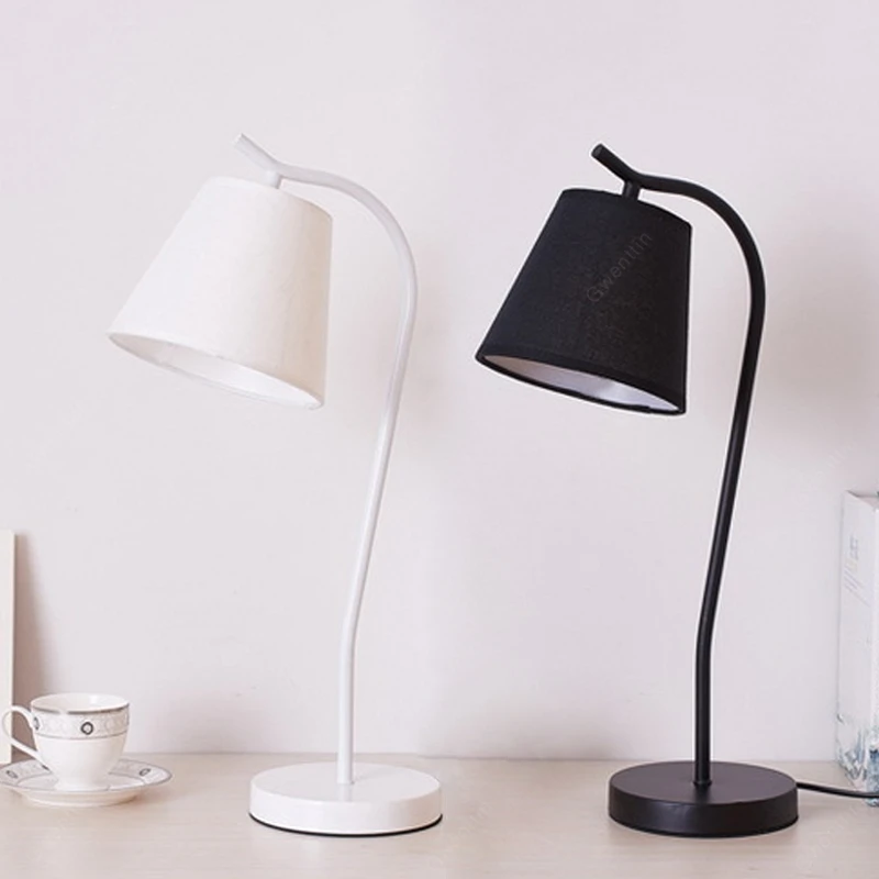 Современные Простые настольные лампы светодиодный светильник в скандинавском