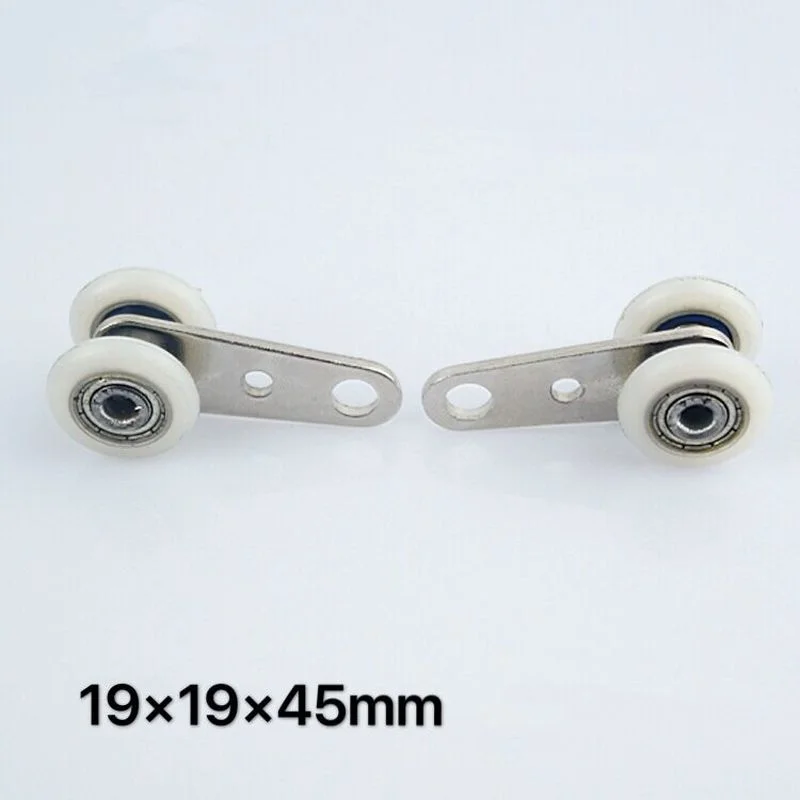 12 шт. детали для оконных занавесок подвесные Двойные колеса с подшипником