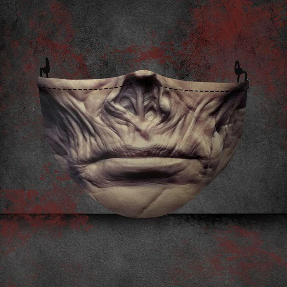 Лидер продаж забавные женские маски для взрослых с большим ртом Пылезащитная