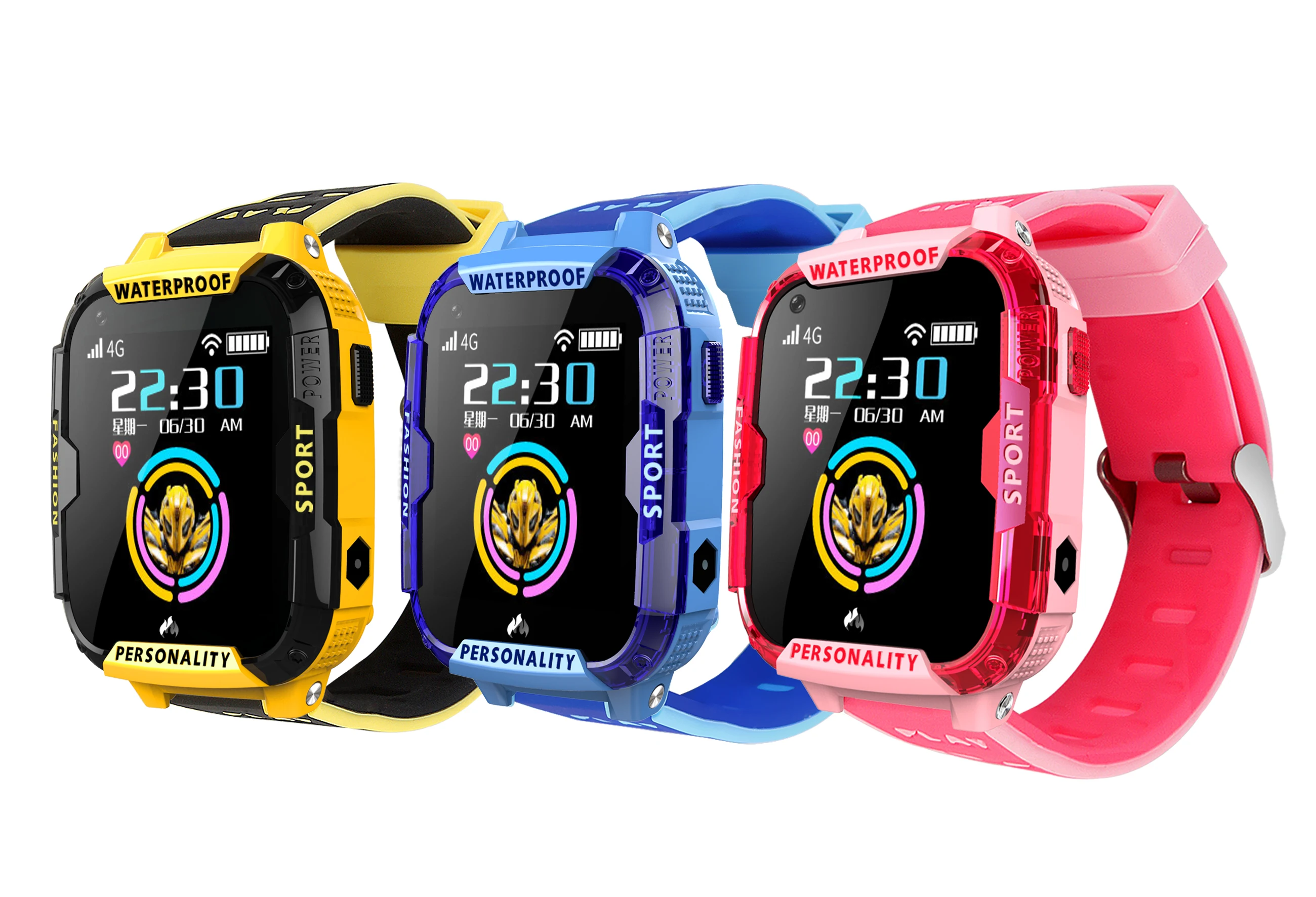 T19 Детские умные часы 4G gps Smartwatch Wifi трекер сенсорный экран SOS SIM телефонный звонок водонепроницаемые детские часы с камерой DF39Z DF39