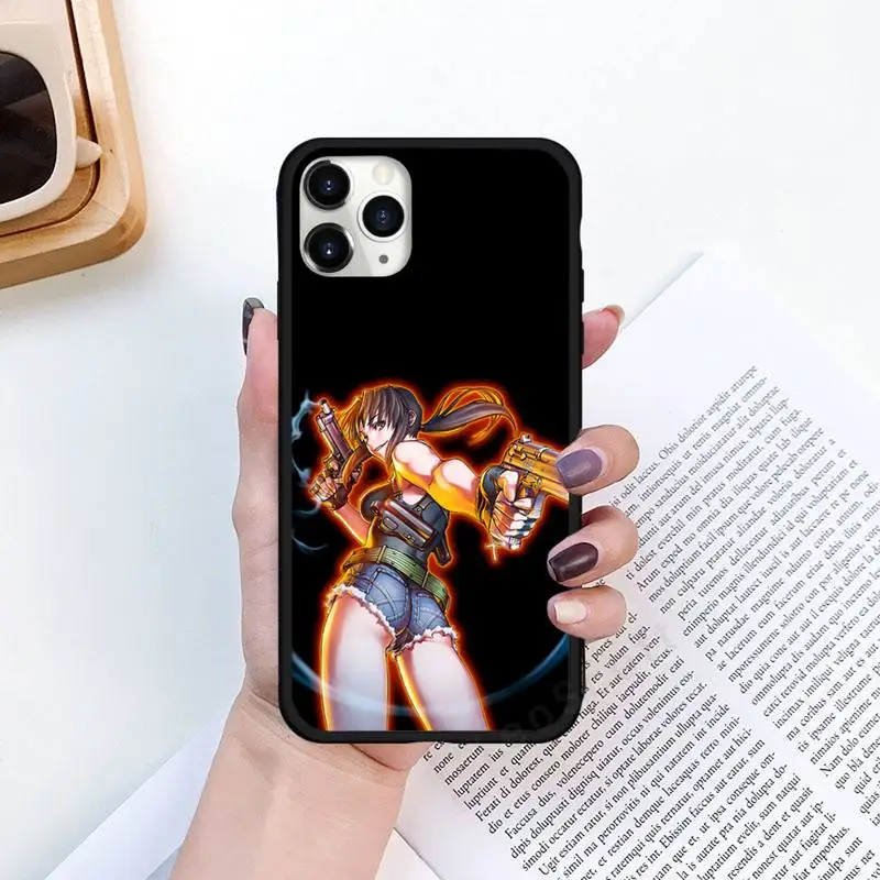 

BLACK LAGOON japanese manga Phone Case for iPhone 11 12 pro XS MAX 8 7 6 6S Plus X 5S SE 2020 XR Luxury brand shell funda coque