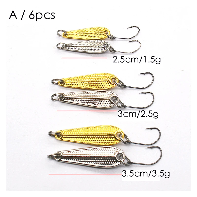 BESTMOVE новинка металлическая блесна ложка приманка Рыболовный набор Pesca Isca