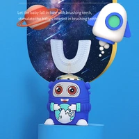 intelligent 360 degree electric u shaped toothbrushes for children contain automatic ultrasonic teeth ceaning and whitening car