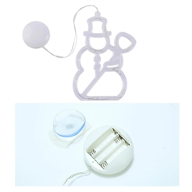 LED Santa Bell Elk String Light Christmas Tree Decoration Pendant Lights Home Party Ornament 2021 Navidad Xmas Gift New Year | Дом и сад