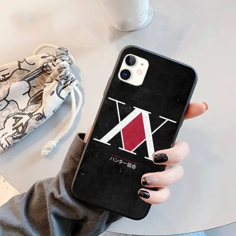 Чехол для телефона Hunter HXH Anime Для iPhone 11 12 pro XS MAX 8 7 6 6S Plus X 5S SE 2020 XR mini | Мобильные