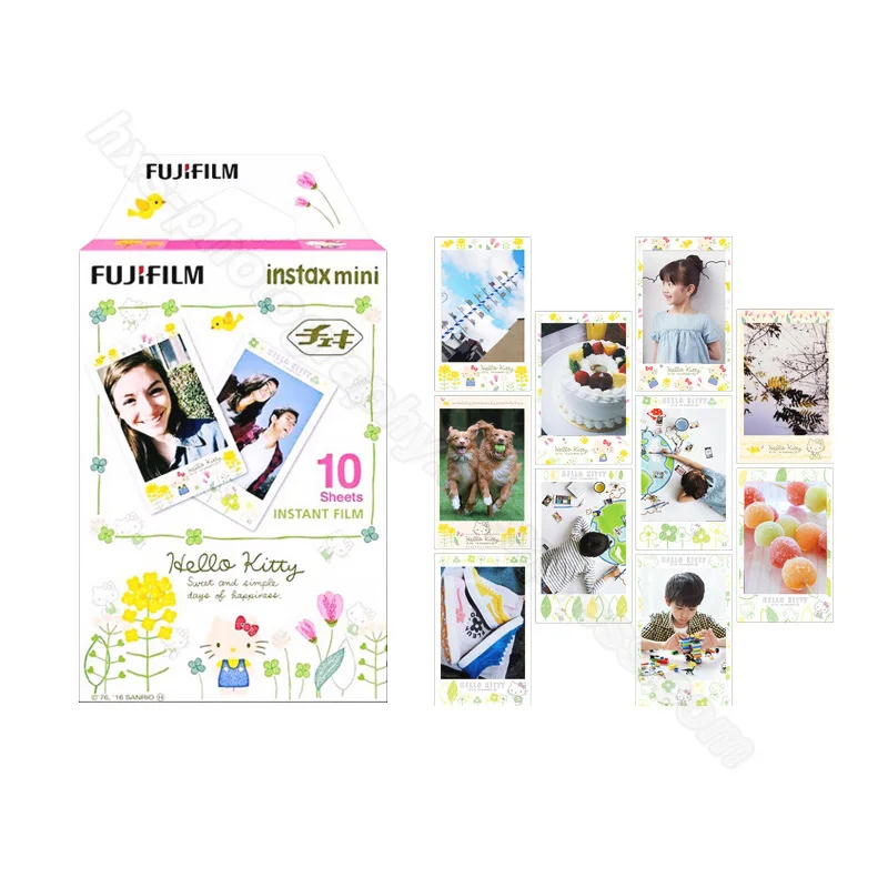 Fujifilm Instax Mini пленка 11 цветная дизайнерская для Fuji 9 8 7s 25 26 70 90 мгновенная камера SP 1 2