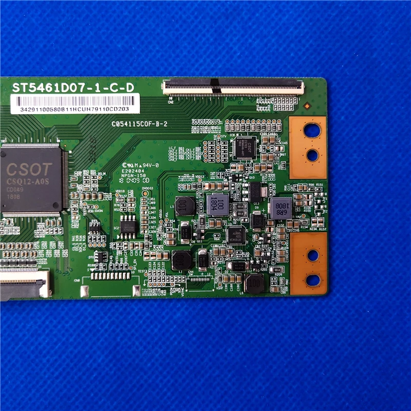 Good test ST5461D07-1-C-D logic board C054115COF-B-2 55S421-CA 55S423-CA 55S425 T-CON board L55M5-AD D55A730U