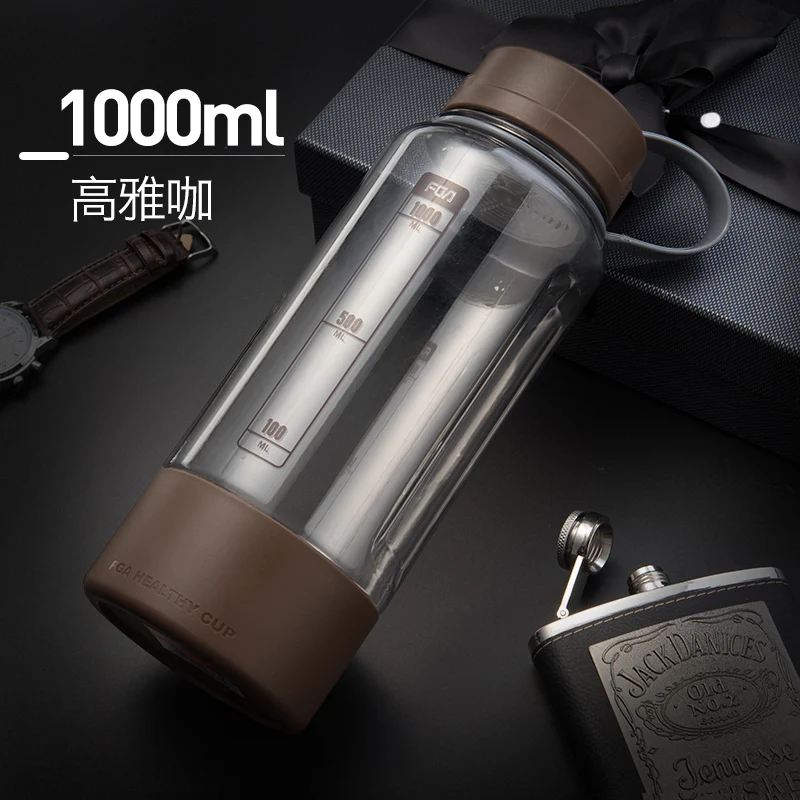 Туристическая термобутылка для воды стеклянный инфузер стеклянная портативная