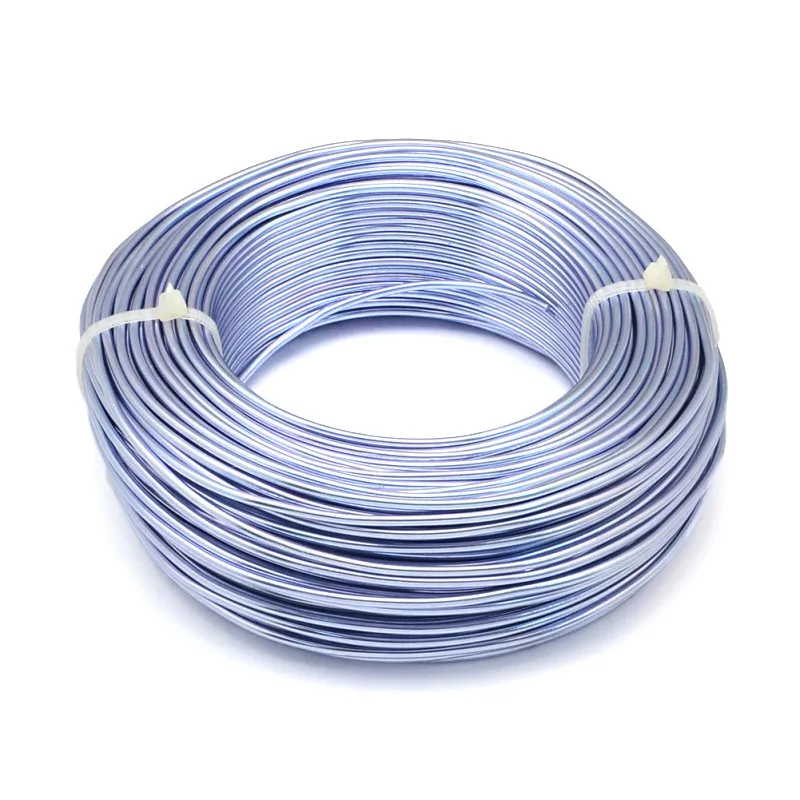 Lilac 500g 0,8/1/1,5/2/3/3,5/4/5/6 мм алюминиевая проволока ювелирных изделий для ювелирных украшений Hand-Made ремесла F60 - Цвет: Lilac