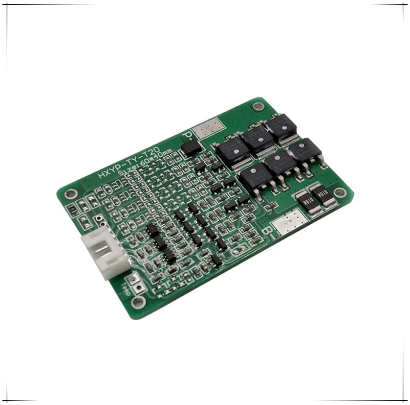 BMS 3S 4S 5S 6S 7S 20A 12,6 V литиевая батарея Защитная плата 16,8 V 21V сбалансированная 25,2 V 29,4v18650 Защитная плата