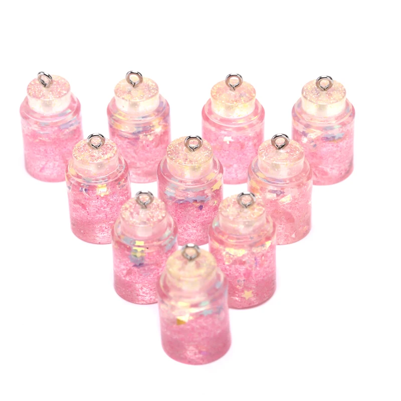 Каваи плоская задняя Смола блестящая Луна медовый горшок амулеты украшения