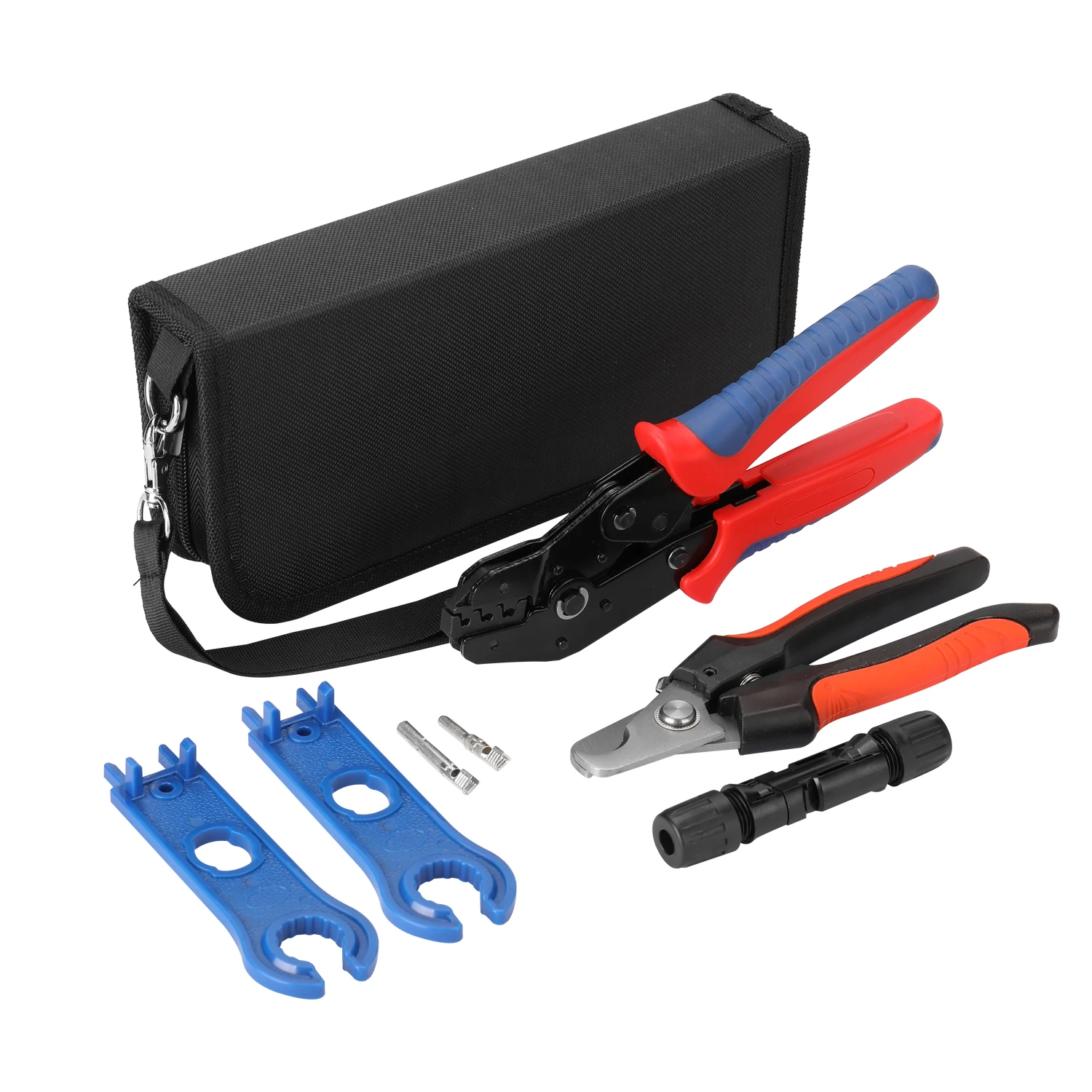 

2020 New Professional Crimping Tool SN-2546B Insulation Terminals Ferrule Crimper + 205 Wire Stripping Pliers Kit Multi-tool