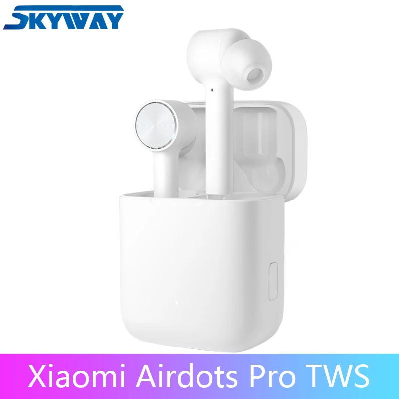 TWS наушники Xiaomi Airdots Pro Mi Air беспроводная Bluetooth гарнитура с кнопкой активного