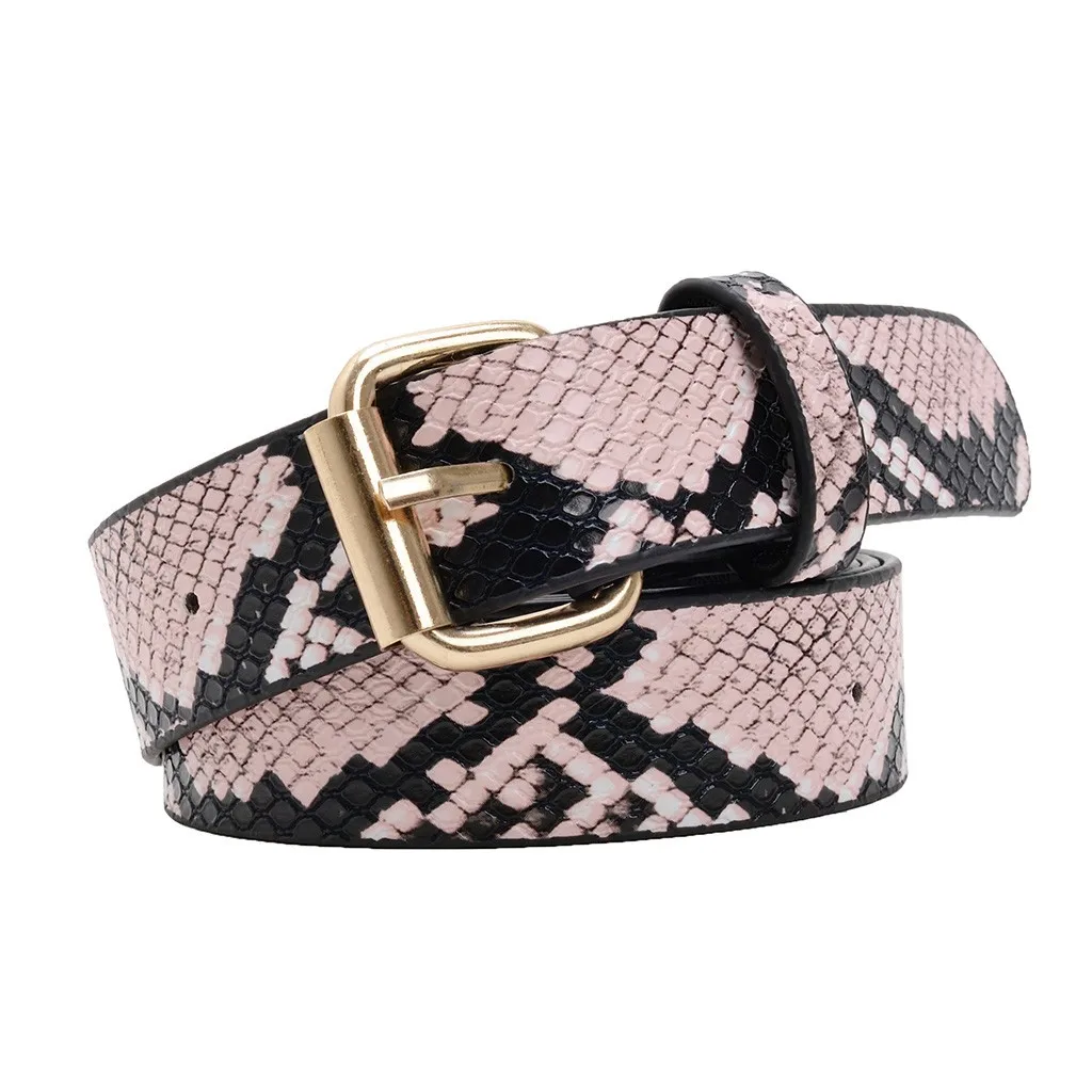 Модные женские ремни из искусственной кожи металлический корсет с пряжкой в