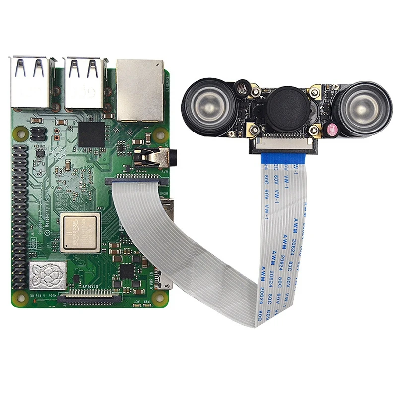 Для Raspberry Pi инфракрасная Ночная камера небольшой объектив 5 МП широкоугольный