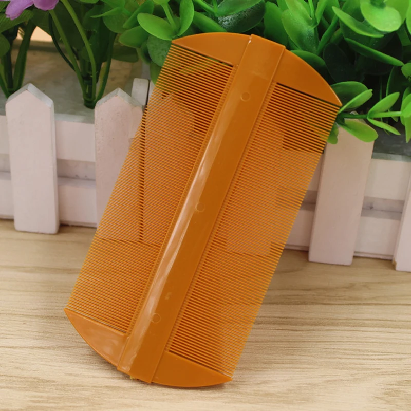 Двухсторонняя Расческа для вшей портативные узкие тонкие гребни удаления блох