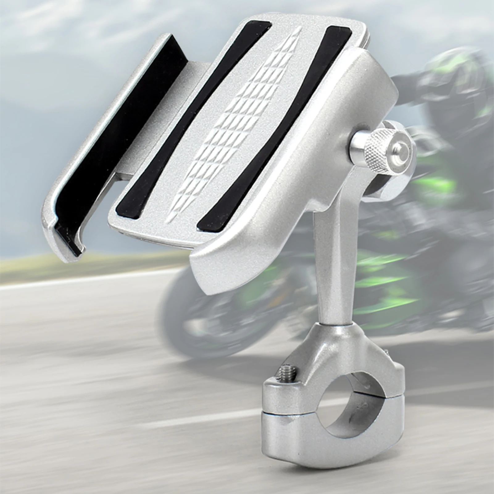 

Bicycle Motorcycle Phone Mount 360 Rotation Motorcycle Phone Bracket Universal Bike Phone Holder Handlebar Clip Stand