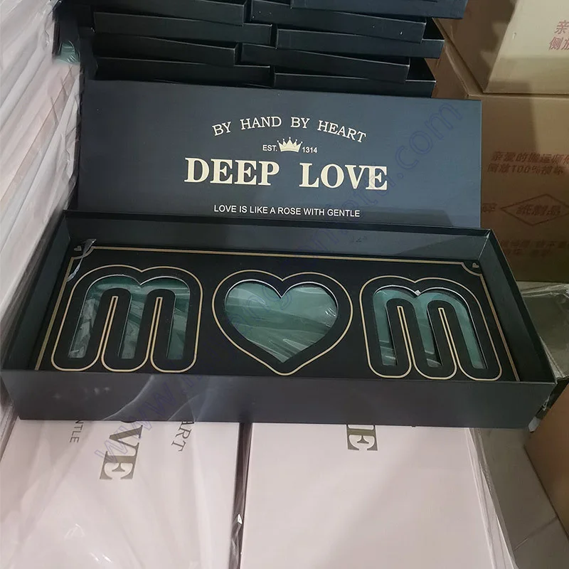 Подарочная коробка на день матери идея рождения персонализированное имя