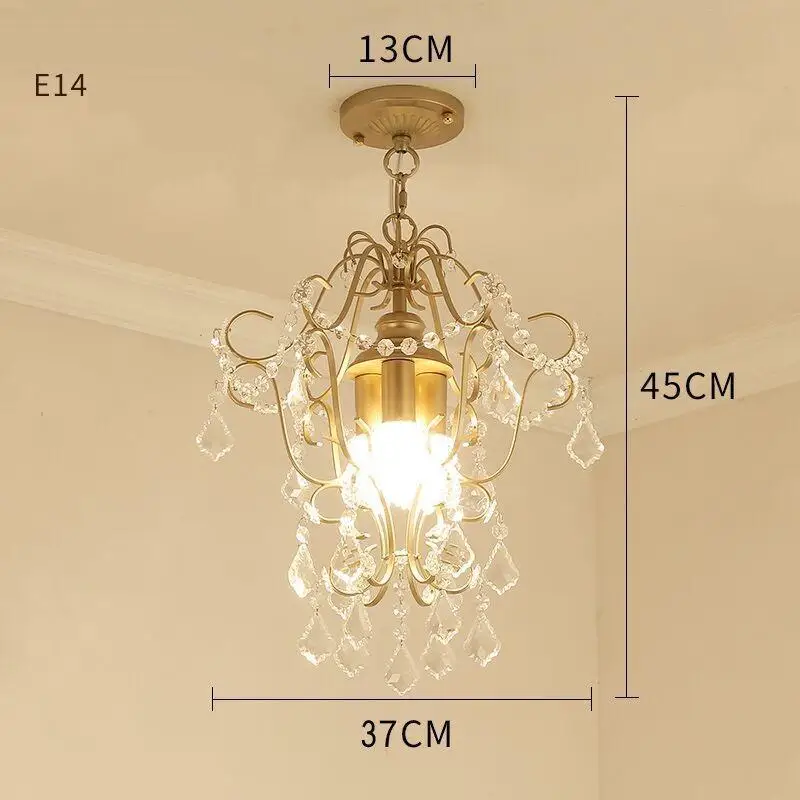 

Moderne Design Lustre Nordic Light Crystal Loft Deco Maison Suspendu Suspension Luminaire Lampara Colgante Hanging Lamp