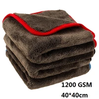 1200gsm microfiber towel for car cleaning tools thicken car wash cloths car detailing drying tools microfiber car clean towel