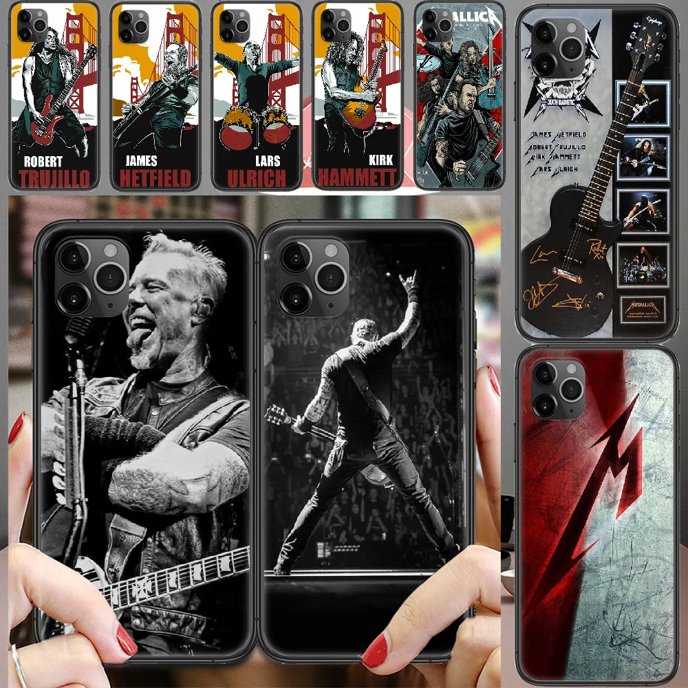 Чехол для телефона Hetfield Band Jame M Metallicas чехол iphone 5 5s se 2 6 6s 7 8 12 mini plus X XS XR 11 PRO MAX черный