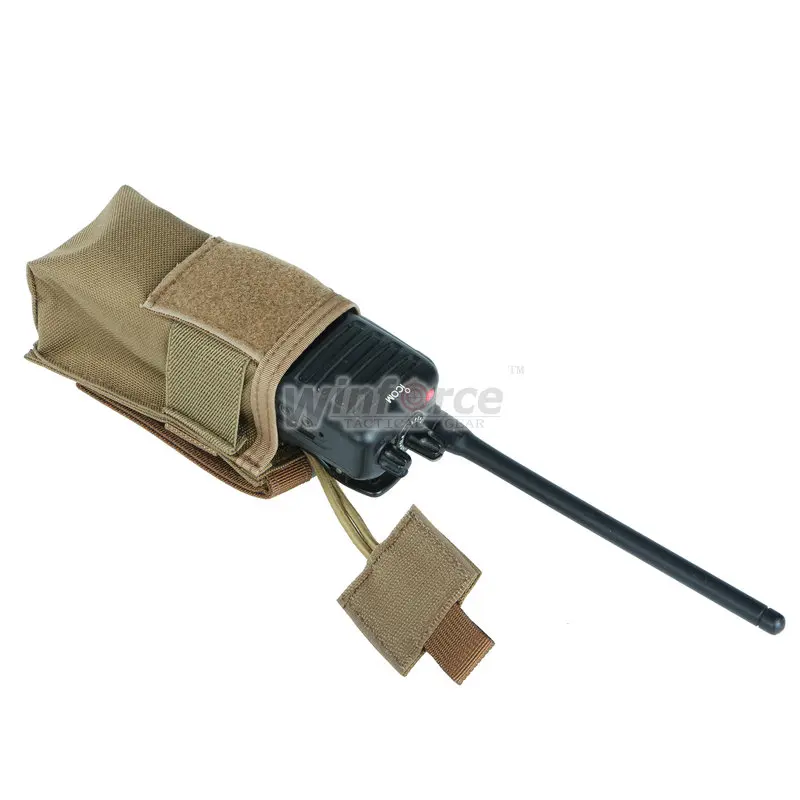 Ремень для тактического снаряжения WINFORCE/WU-17 короткая сумка радио MOLLE/100%