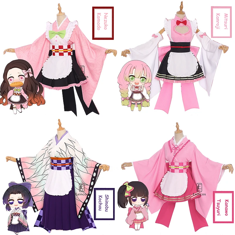 Аниме Демон Истребительница камадо Nezuko Kanroji Mitsuri кохау Shinobu цуюри Kanawo Косплэй