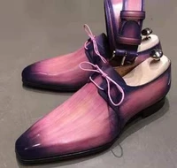 men dress shoes pu leather lace up newest fashion shoes casual classic retro business brogue shoes zapatos de hombre