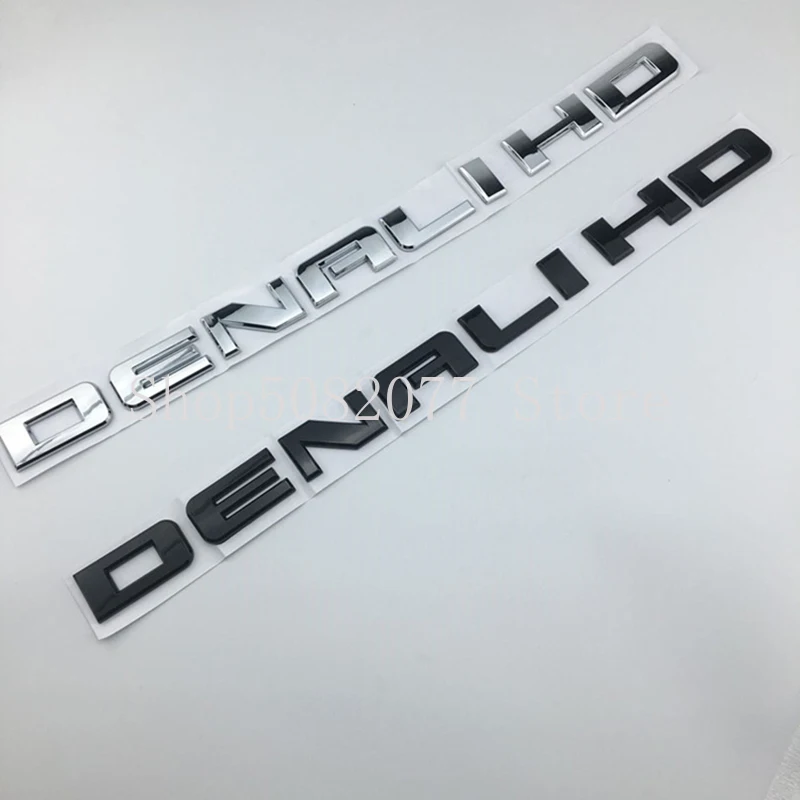 Эмблема с буквами для Chevrolet DENALI HD GMC пикапа грузовика автостайлинг буква значок
