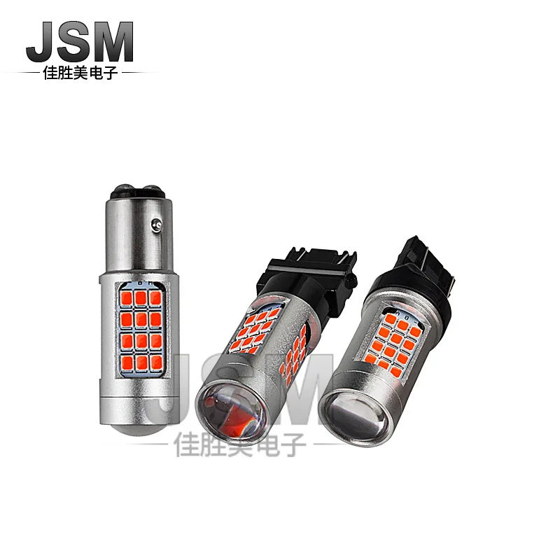 Автомобильный светодиодный поворотный сигнал T20 / 7440 7443 2835 42smd фонарь заднего хода