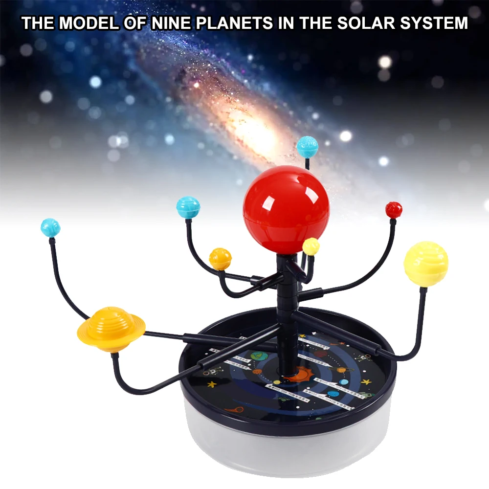 1 Set Solar System Model Kit Nine Planets Science DIY Assembly Parent-child Interaction Planetarium Kids Educational Toy | Игрушки и